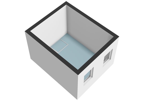 Floorplan - Breestraat 54F, 2311 CS Leiden